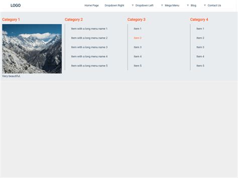 HTML5 CSS3 Responsive Mega Menu — CodePel.